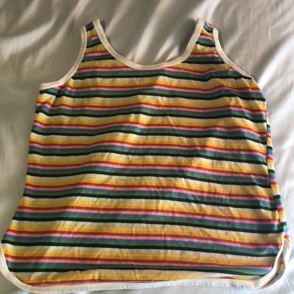 rainbow tank top size L - Picture 2 of 2
